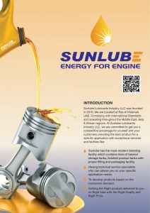 lubricants oil company in uae